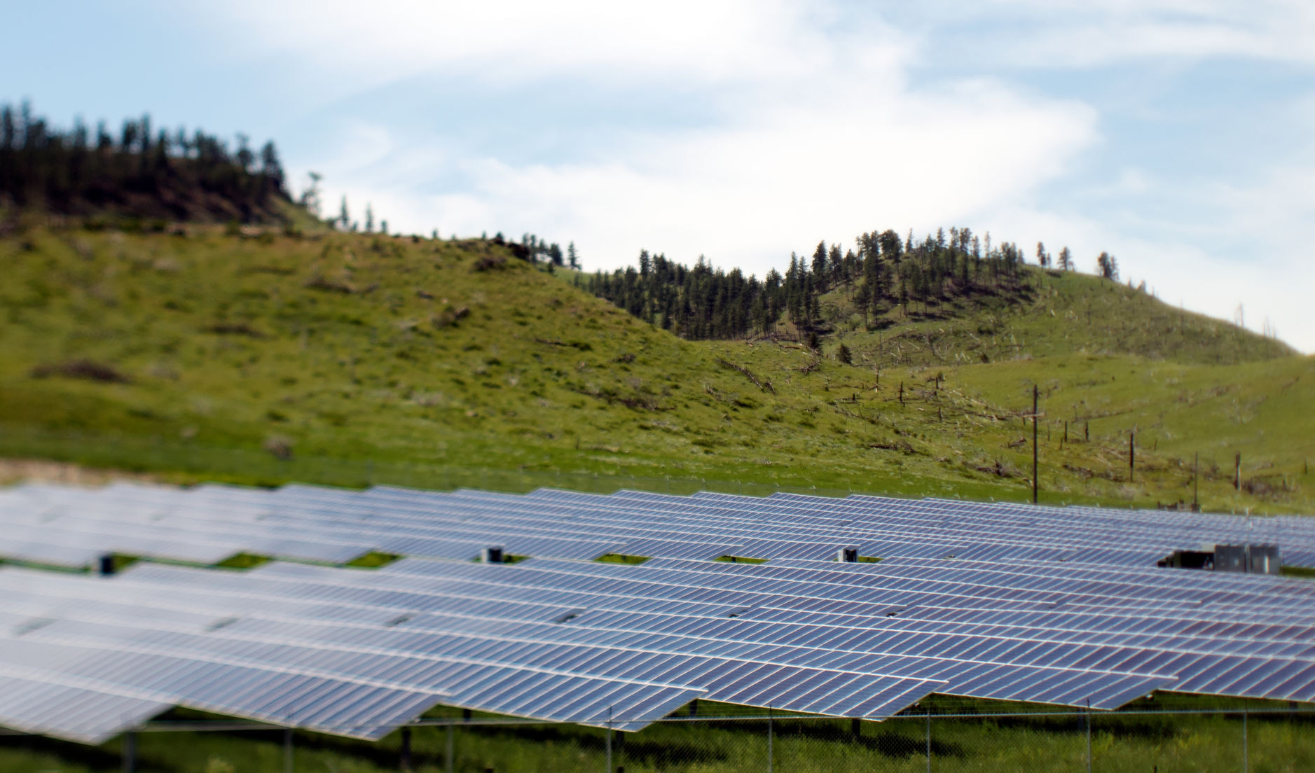 River Bend Solar project near Reed Point